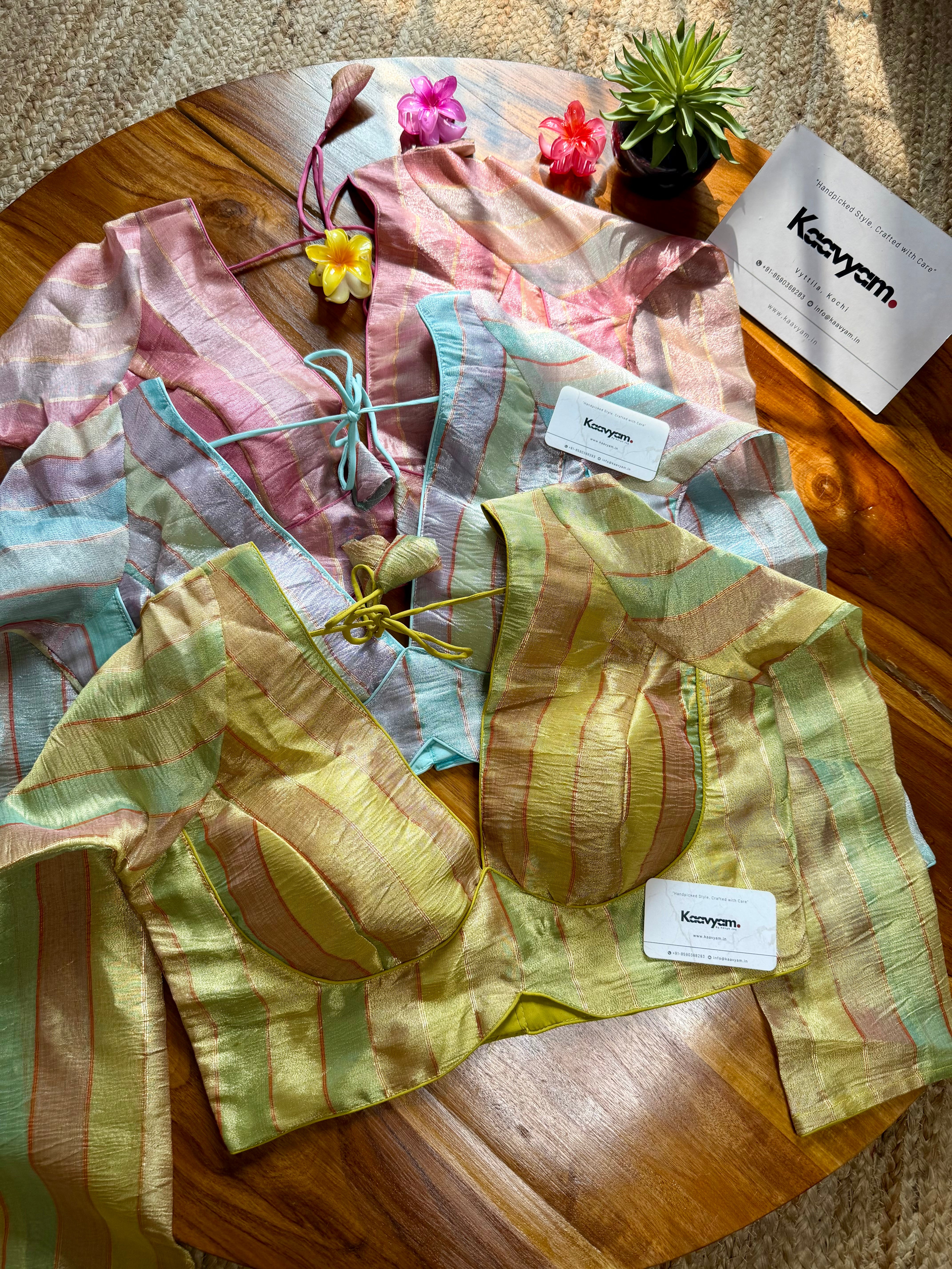 Pastel Tissue Blouse