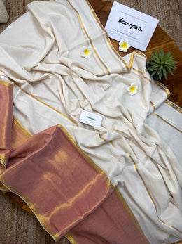 Thinkal Kasav Mul Cotton Saree