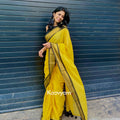 Manjalazhaki Mul Cotton Saree