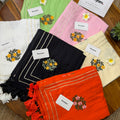 Rose Bunch Mul Cotton Saree