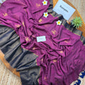 Grape Harvest Mul Cotton Saree