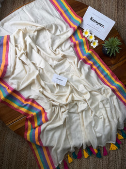 Rangeela Kara Mul Cotton Saree