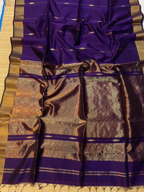 Maheshwari Jari Line Saree