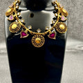 Temple Heritage Drop Necklace
