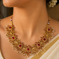 Pushpanjali Floral Necklace