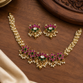 Lotus Pearl Necklace