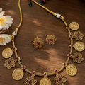 Coin Blossom Necklace