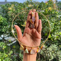 NATURAL STONE HASLI & EARRINGS