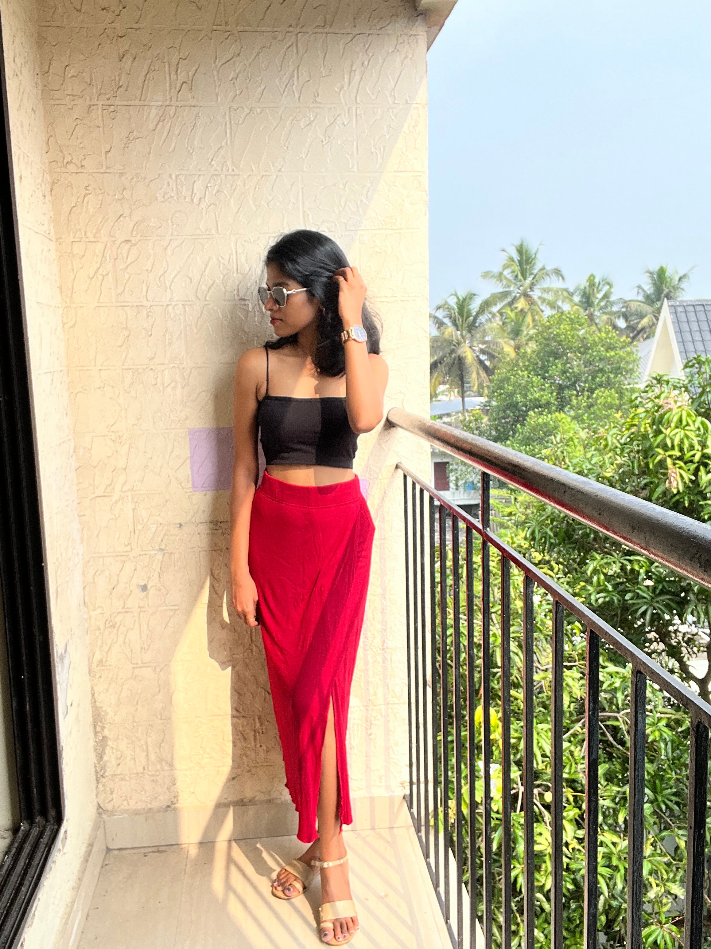 WRAP STYLE SKIRT
