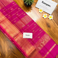 Double Peti Pink Maheshwari Silk