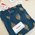 PRINTED BLUE KURTI