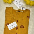 ROUND NECK BUTTON KURTI