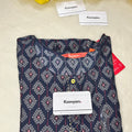 BLUE LACE YOKE KURTI