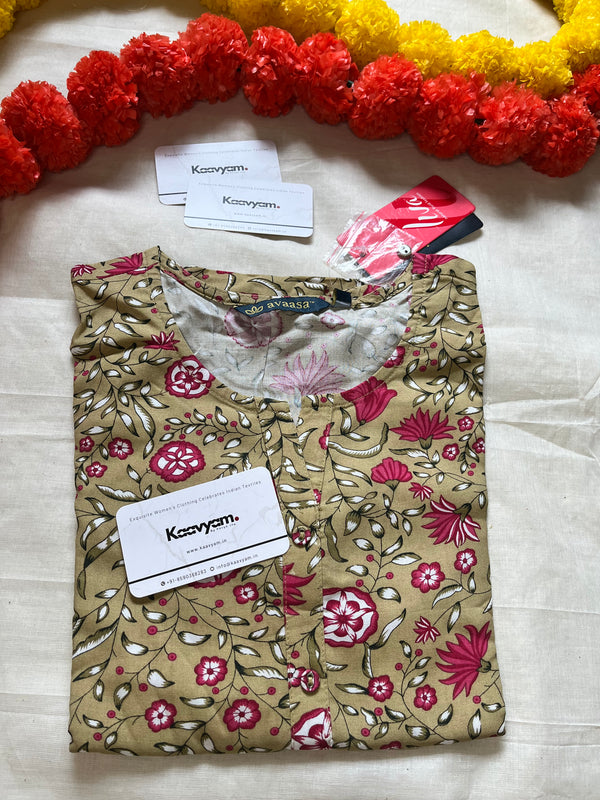 FLORAL PRINTED KURTI