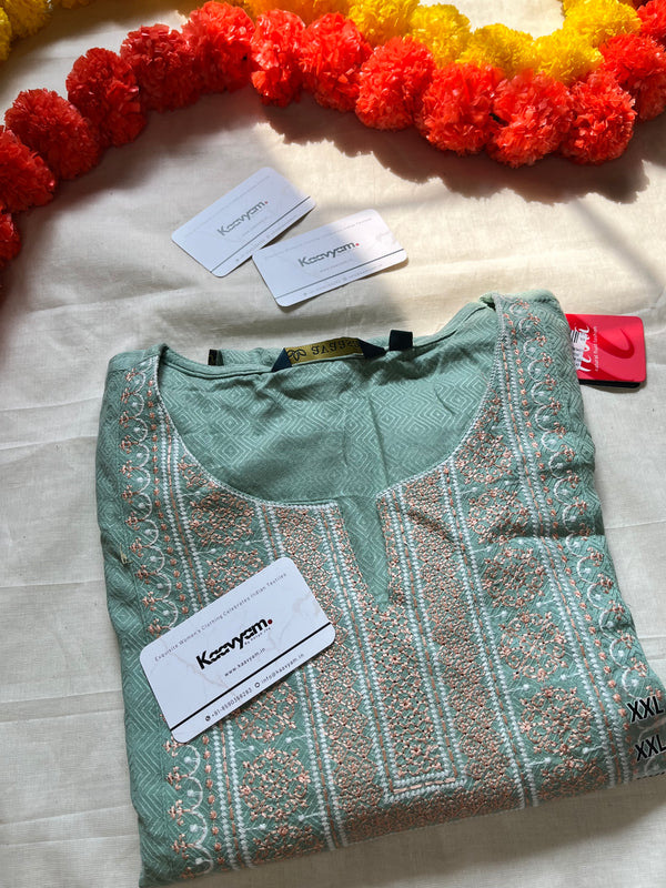 EMBROIDERY YOKE KURTI