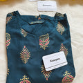 LEAF PRINTED KURTI