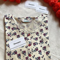 ROUND NECK FLORAL UP & DOWN KURTI